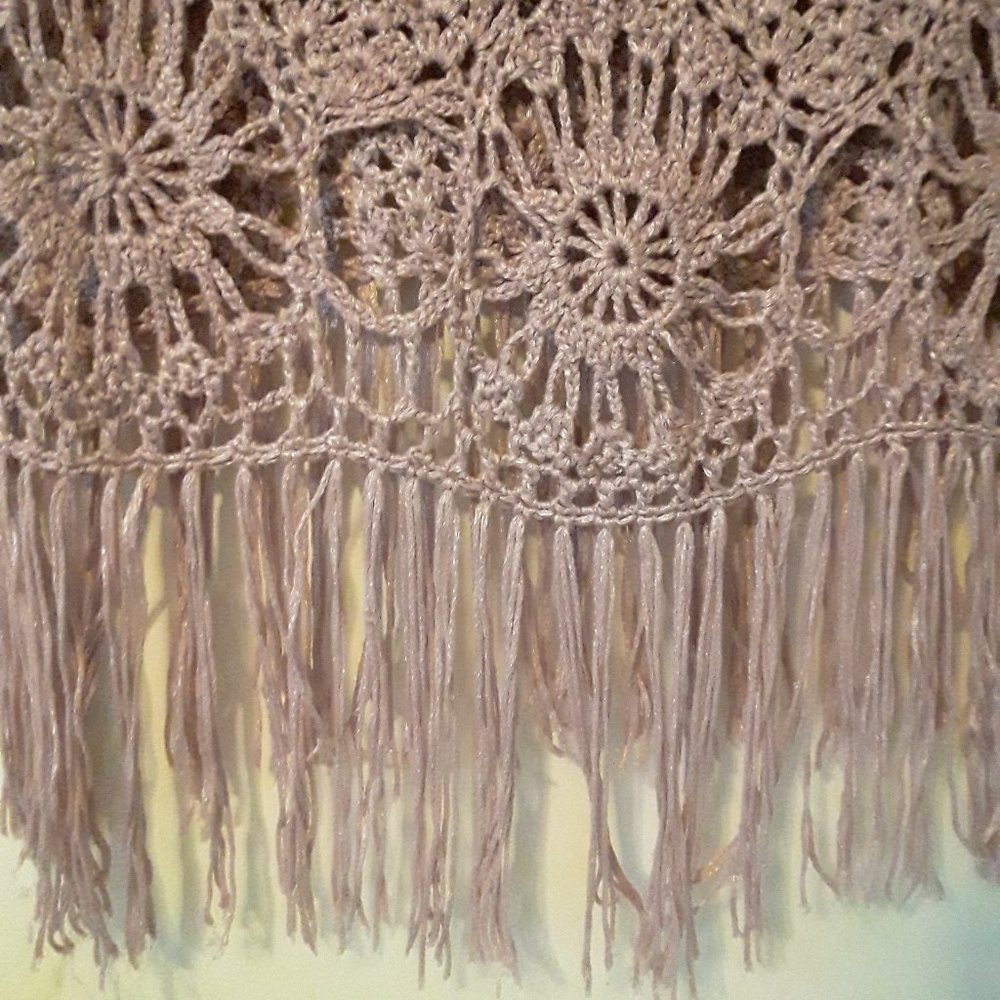 Lavender Crochet Sweater/Blouse - Picture 6 of 7